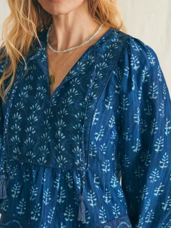 Women Faherty Brand Shirts & Tops*Silk Blend Solstice Top -