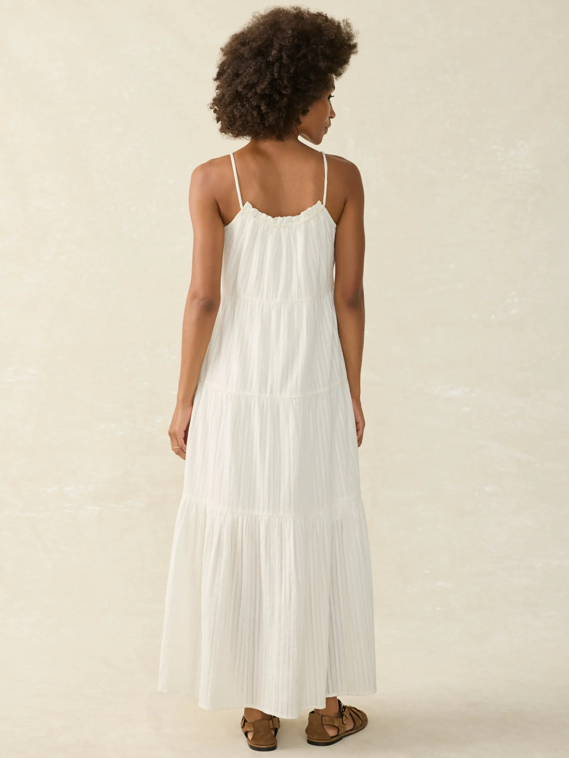 Women Faherty Brand Dresses*Silk Blend Sun Chaser Maxi Dress -