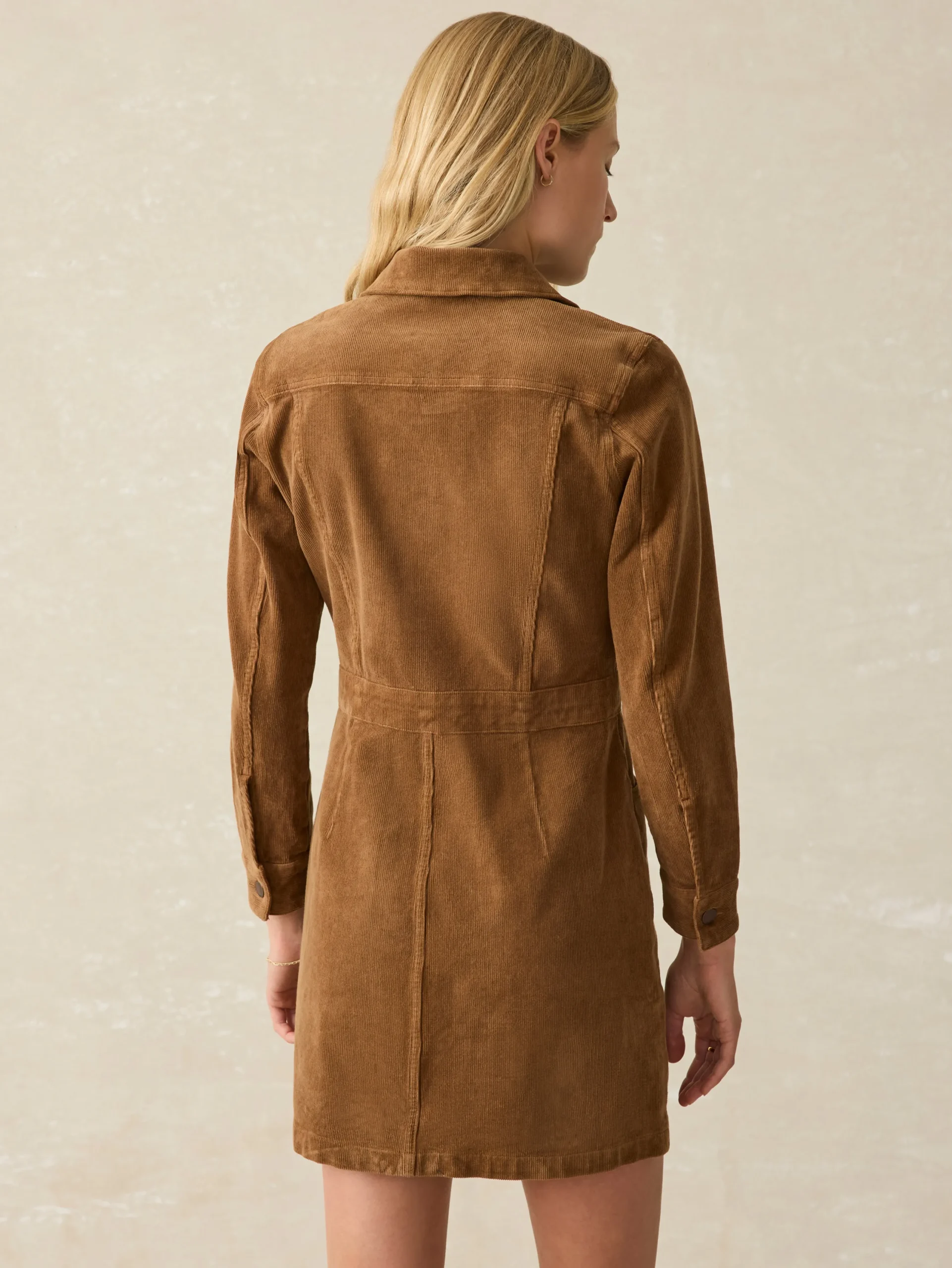 Women Faherty Brand Dresses*Softstretch Cord Michelle Dress -