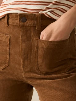 Women Faherty Brand Pants*Softstretch Cord Patch Pocket Pant -