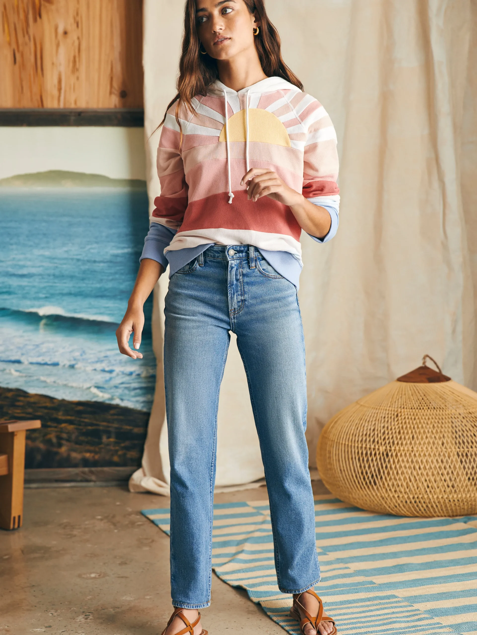 Women Faherty Brand Hoodies & Sweatshirts*Soleil Hoodie -