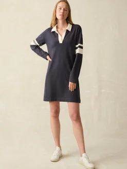 Women Faherty Brand Dresses*Sport Jersey Polo Dress -