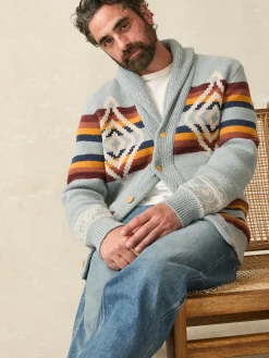 Faherty Brand Sweaters*Steven Paul Judd Cardigan Sweater -
