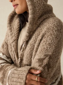 Women Faherty Brand Sweaters*Steven Paul Judd Chahtah Hooded Duster -