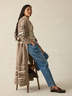 Women Faherty Brand Sweaters*Steven Paul Judd Chahtah Hooded Duster -