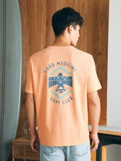 Faherty Brand T-Shirts & Henleys*Steven Paul Judd Good Medicine Surf Club Tee -