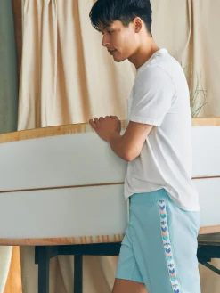 Faherty Brand Swim*Steven Paul Judd Good Medicine Sunwashed Boardshort -