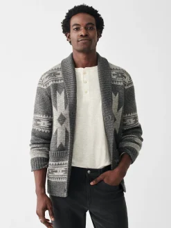 Faherty Brand Sweaters*Steven Paul Judd Thunderbird Cardigan -