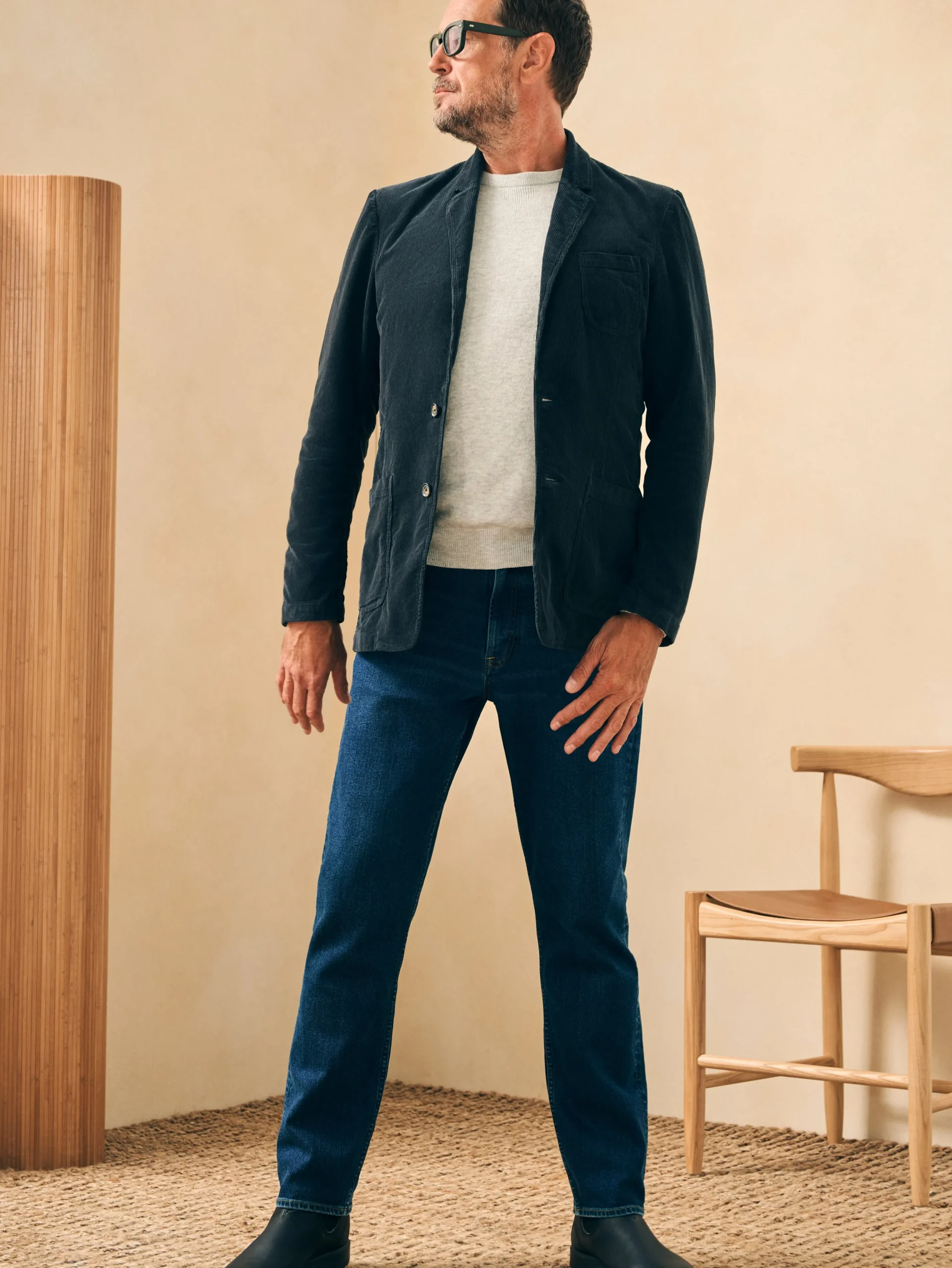 Faherty Brand Blazers*Stretch Corduroy Blazer -
