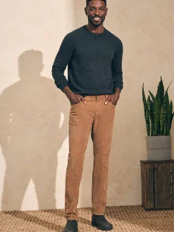 Faherty Brand Pants*Stretch Corduroy 5-Pocket Pant (32" Inseam) -