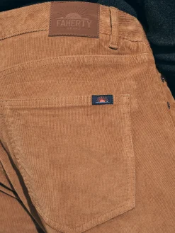 Faherty Brand Pants*Stretch Corduroy 5-Pocket Pant (32