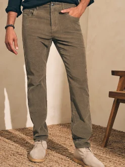 Faherty Brand Pants*Stretch Corduroy 5-Pocket Pant (32" Inseam) -