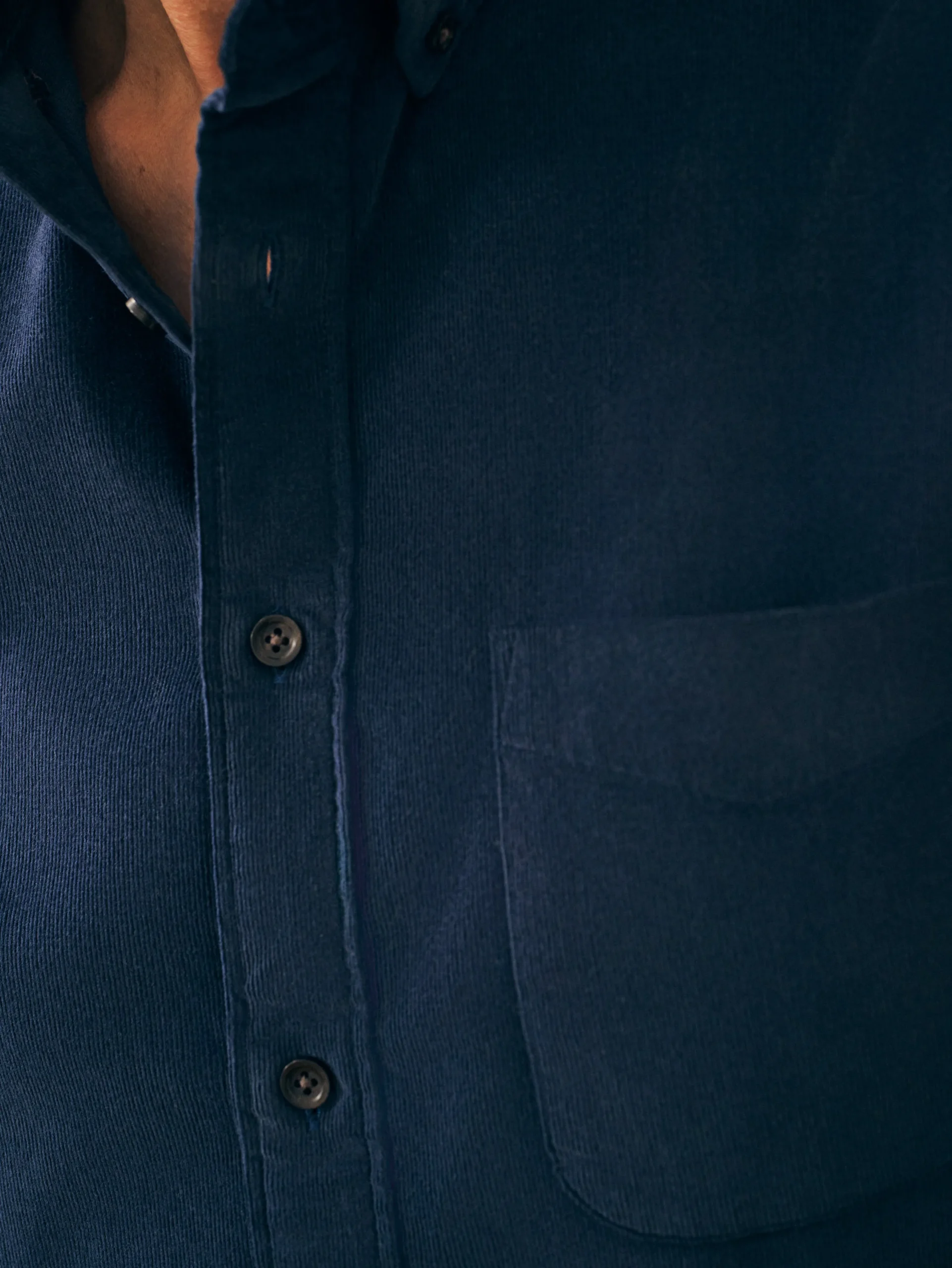 Faherty Brand Shirts*Stretch Corduroy Shirt -