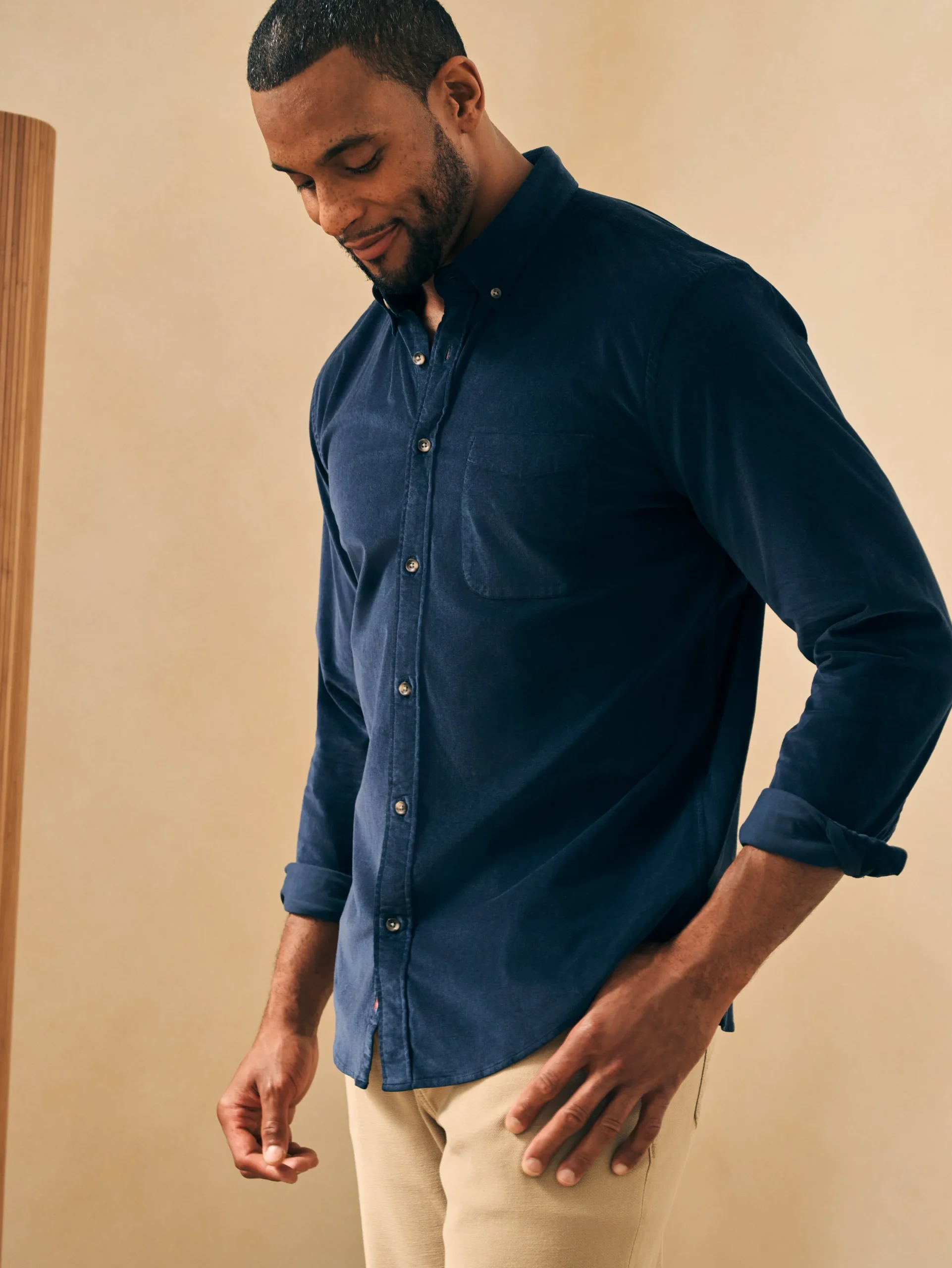 Faherty Brand Shirts*Stretch Corduroy Shirt -