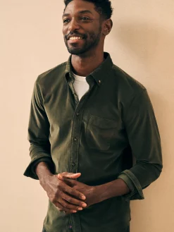 Faherty Brand Shirts*Stretch Corduroy Shirt -