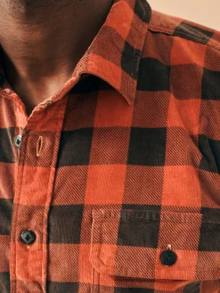 Faherty Brand Shirts*Stretch Corduroy Work Shirt -