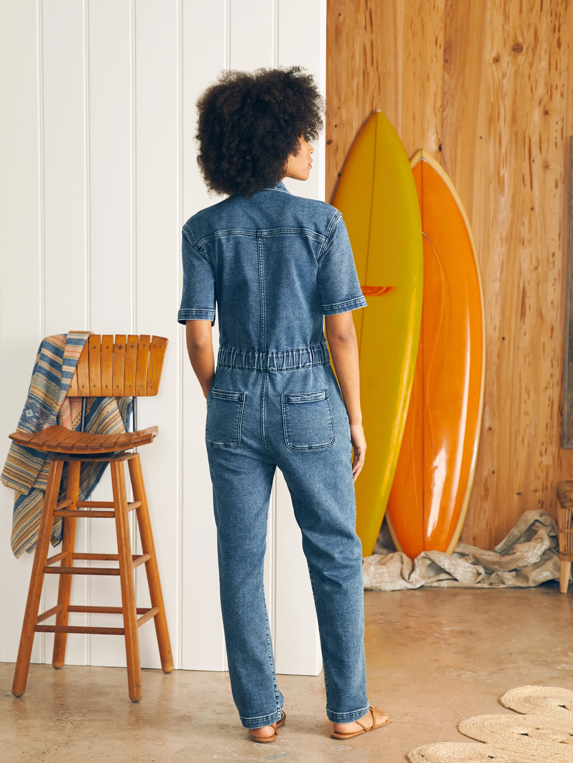 Women Faherty Brand Dresses|Overalls & Jumpsuits*Stretch Terry Blythe Jumpsuit -