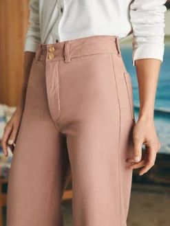 Women Faherty Brand Pants*Stretch Terry Harbor Pant -
