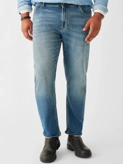 Faherty Brand Pants*Stretch Terry Indigo 5-Pocket Pant (32