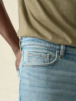 Faherty Brand Pants*Stretch Terry Indigo 5-Pocket Pant -