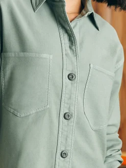 Women Faherty Brand Blazers & Outerwear*Stretch Terry Overshirt -