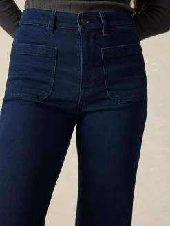 Women Faherty Brand Pants*Stretch Terry Patch Pocket Ankle Pant -