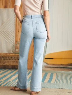 Women Faherty Brand Pants|Jeans*Stretch Terry Patch Pocket Pant -
