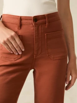 Women Faherty Brand Pants*Stretch Terry Patch Pocket Pant -