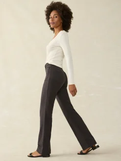 Women Faherty Brand Pants*Stretch Terry Patch Pocket Pant -