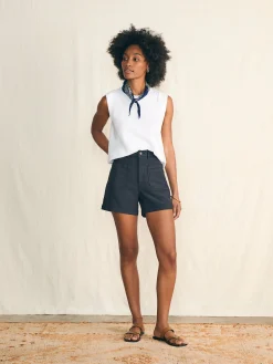 Women Faherty Brand Shorts & Skirts*Stretch Terry Patch Pocket Short -