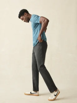 Faherty Brand Pants*Stretch Terry 5-Pocket Athletic Fit Pant -