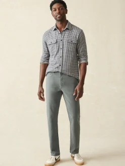 Faherty Brand Pants*Stretch Terry 5-Pocket Athletic Fit Pant -