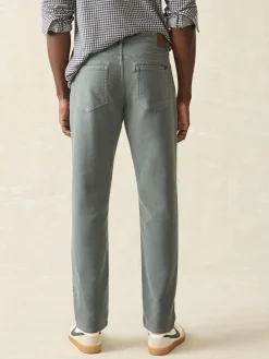 Faherty Brand Pants*Stretch Terry 5-Pocket Athletic Fit Pant -