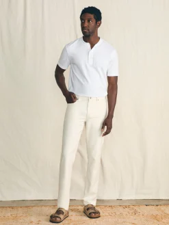 Faherty Brand Pants*Stretch Terry™ 5-Pocket Pant (32" Inseam) -