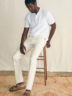 Faherty Brand Pants*Stretch Terry™ 5-Pocket Pant (32