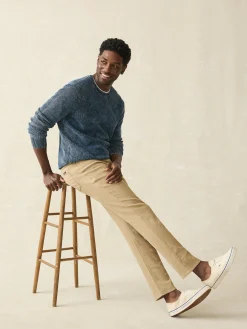Faherty Brand Pants*Stretch Terry 5-Pocket Pant -