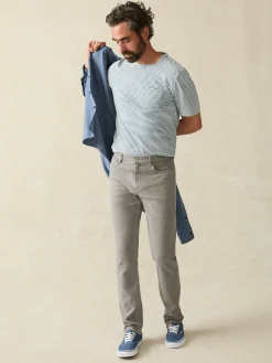 Faherty Brand Pants*Stretch Terry 5-Pocket Pant -