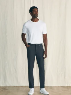 Faherty Brand Pants*Stretch Terry 5-Pocket Pant -