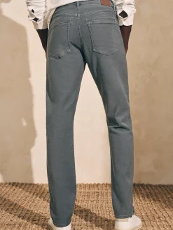 Faherty Brand Pants*Stretch Terry 5-Pocket Pant -
