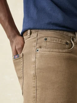 Faherty Brand Pants*Stretch Terry 5-Pocket Pant -
