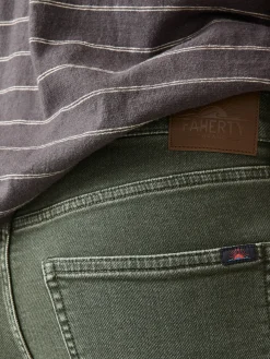 Faherty Brand Pants*Stretch Terry 5-Pocket Pant -
