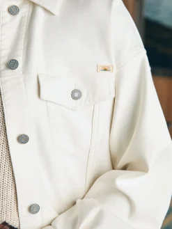 Women Faherty Brand Blazers & Outerwear*Stretch Terry Trucker Jacket -