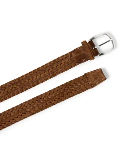 Faherty Brand Belts*Suede Woven Belt -