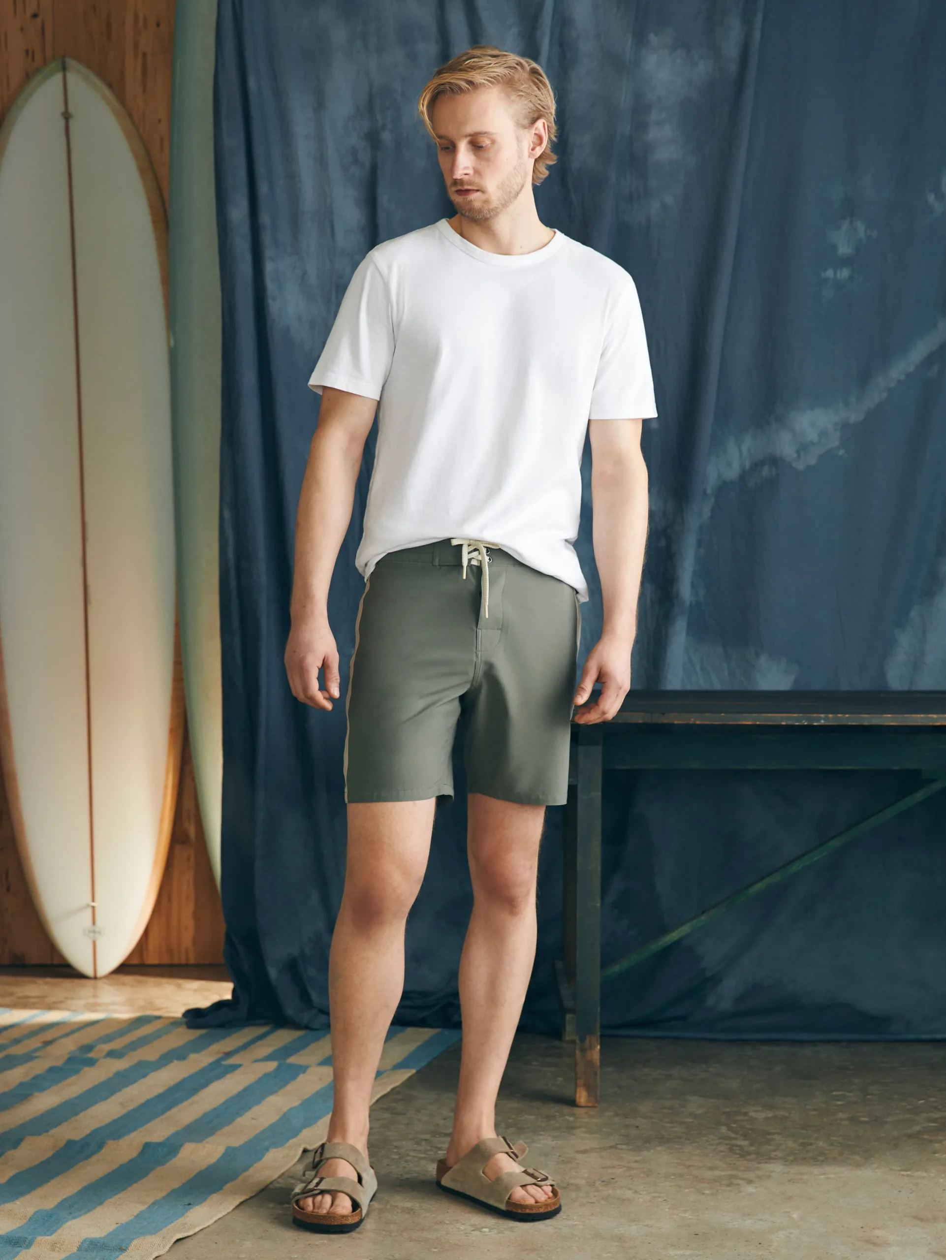 Faherty Brand Swim*Sunwashed Boardshort -