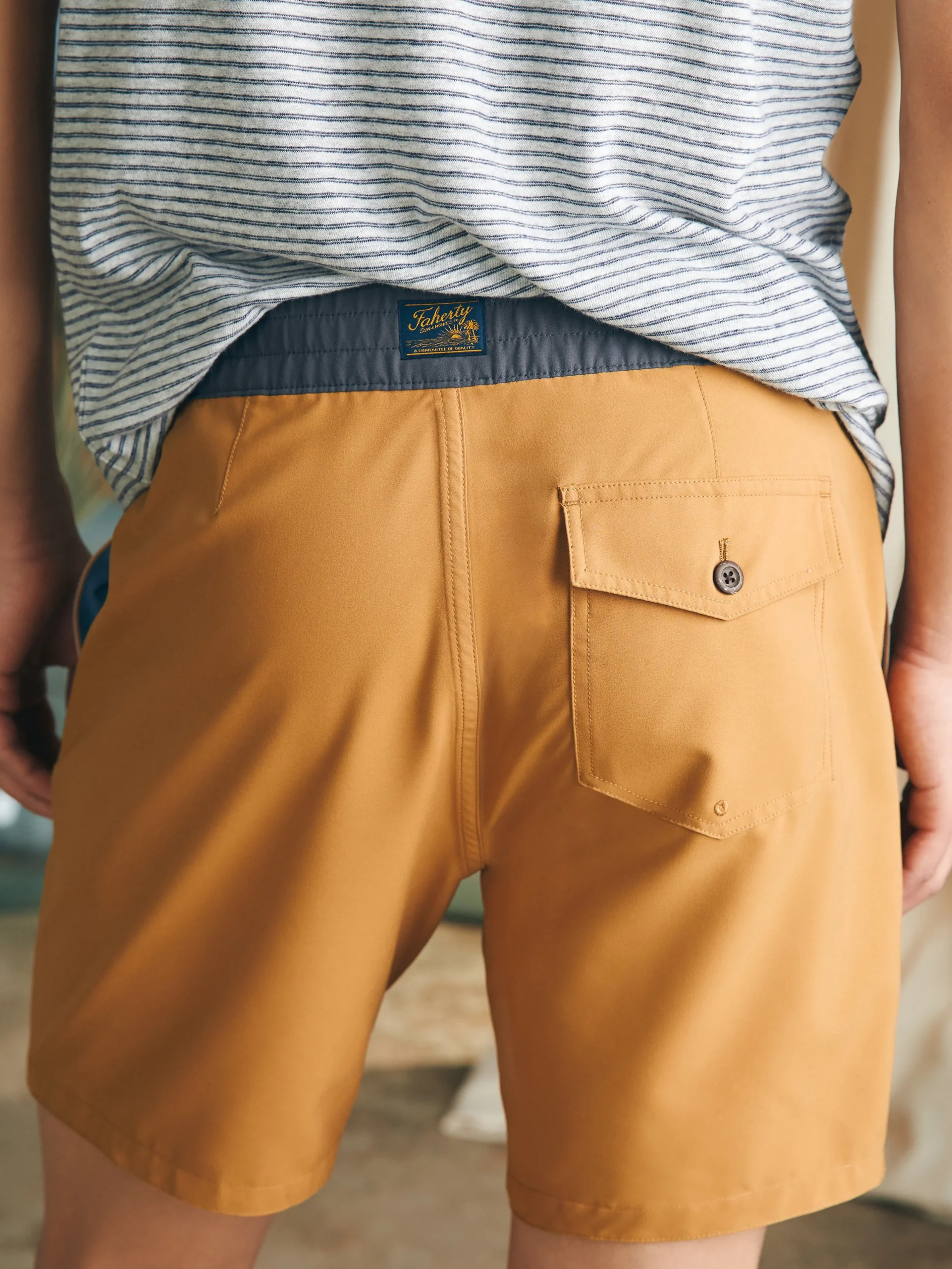 Faherty Brand Swim*Sunwashed Boardshort -