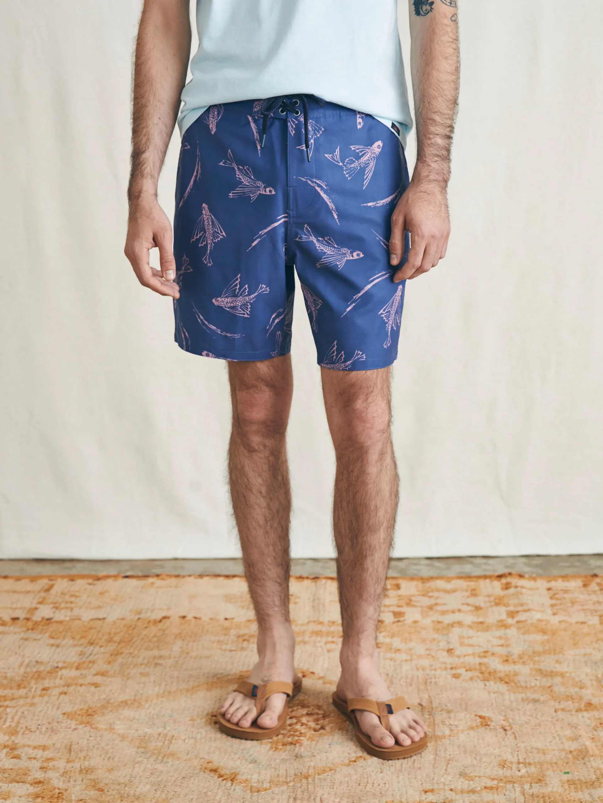 Faherty Brand Swim*Sunwashed Boardshort -