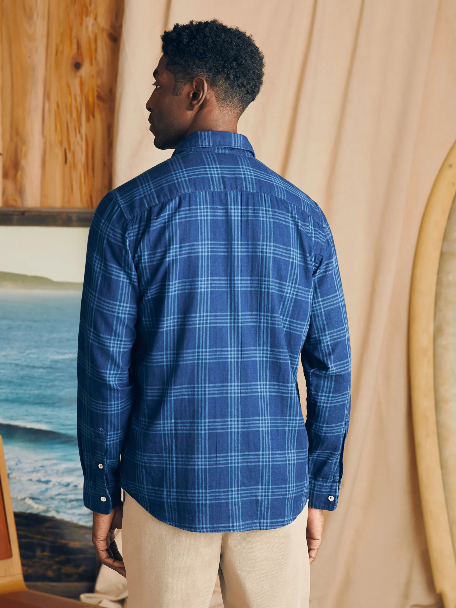 Faherty Brand Shirts*Sunwashed Chambray Shirt -