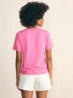 Women Faherty Brand T-Shirts*Sunwashed Crew Tee -