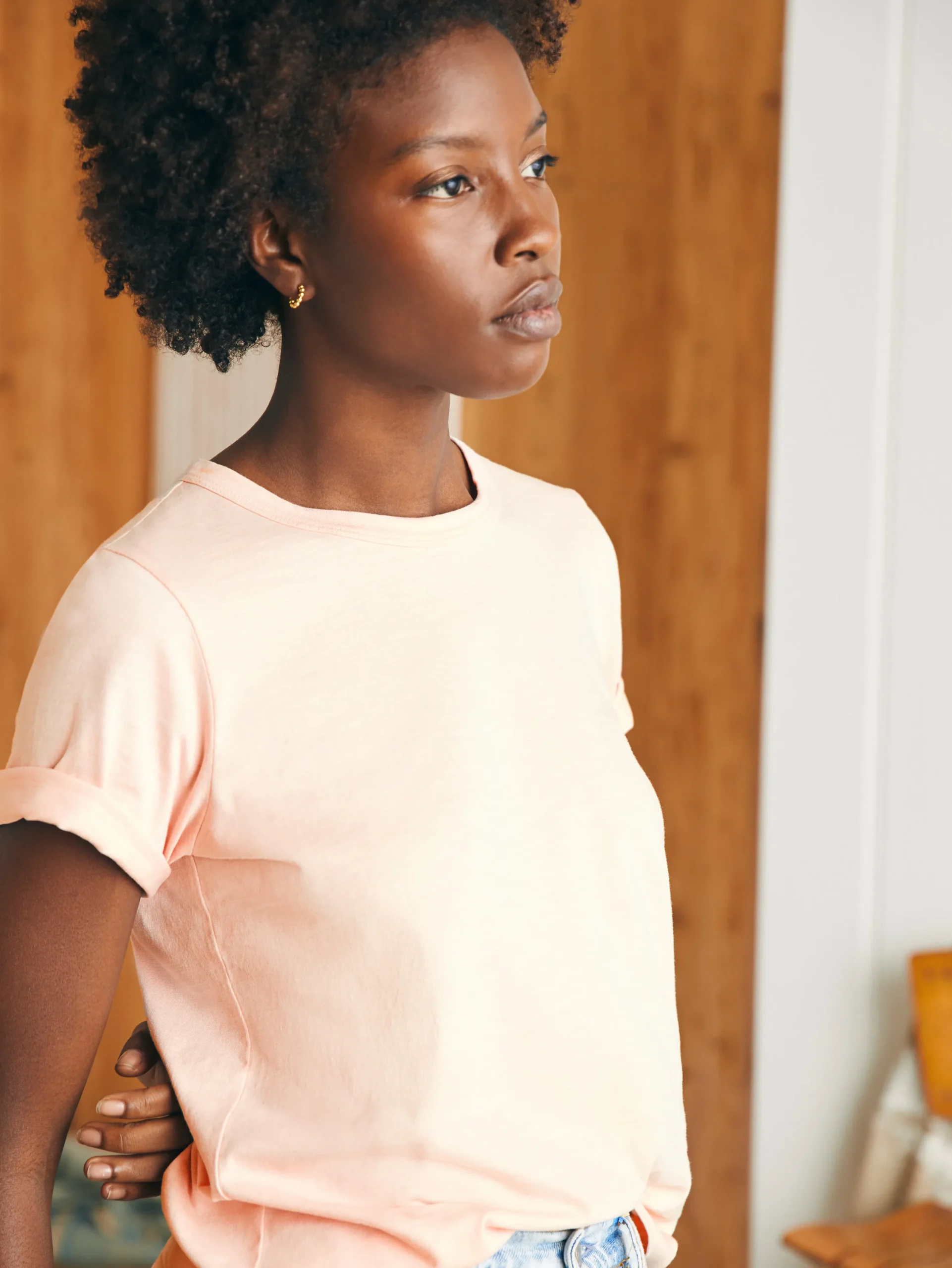 Women Faherty Brand T-Shirts*Sunwashed Crew Tee -