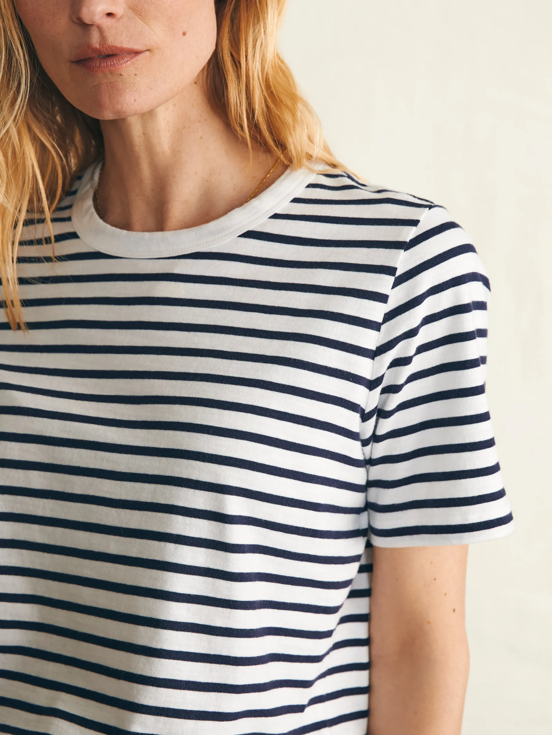 Women Faherty Brand T-Shirts*Sunwashed Crew Tee -